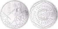 France 10 Euro Euros des régions, Monnaie de Paris, Poitou-Charente -