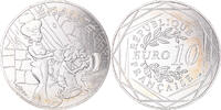 France 10 Euro Astérix - Égalité, Monnaie de Paris, Silver -