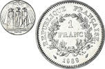 France Franc Coin, États généraux, Nickel, KM:967 -