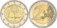 France 2 Euro Paris, TRAITÉ DE ROME 50 ANS, Bi-Metallic -