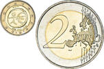 Malta 2 Euro Paris, 10 TH ANNIVERSARY UEM., Bi-Metallic -
