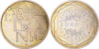 France 5 Euro Fraternité, Silver -