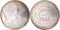 France 10 Euro Paris, Midi-Pyrénées, Silver, KM:1663 -
