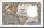 France 10 Francs Banknote, 10 F 1941-1949 ''Mineur'', 1947-12-04 -