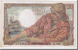 France 20 Francs Banknote, 20 F 1942-1950 ''Pêcheur'', 1944-05-17 -
