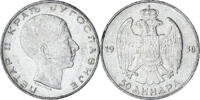 Yugoslavia 50 Dinara Coin, Petar II, Silver, KM:24 -