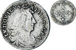France 4 Sols Coin, Louis XIV, 4 Sols dits « des Traitants », Paris -