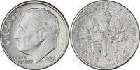 United States Dime Roosevelt Dime, Denver, Silver, KM:195 -