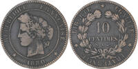France 10 Centimes Coin, Cérès, Paris, Bronze, KM:815.1 -