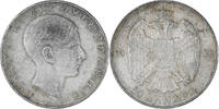 Yugoslavia 50 Dinara Coin, Petar II, Silver, KM:24 -