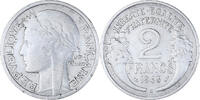France 2 Francs Coin, Morlon, Beaumont - Le Roger, Aluminum -