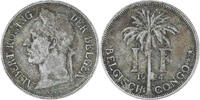 Belgian Congo Franc Coin, Copper-nickel, KM:21 -