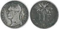 Belgian Congo Franc Coin, Copper-nickel, KM:20 -