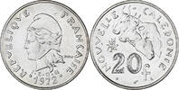 New Caledonia 20 Francs Coin, Paris, Nickel, KM:12 -