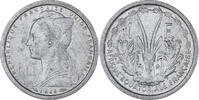 French Equatorial Africa Franc Coin, Paris, Aluminum, KM:6 -