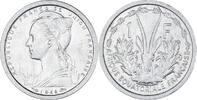 French Equatorial Africa Franc Coin, Paris, Aluminum, KM:6 -