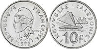 New Caledonia 10 Francs Coin, Paris, Nickel, KM:11 -