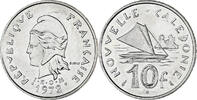 New Caledonia 10 Francs Coin, Paris, Nickel, KM:11 -
