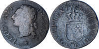 France Liard Coin, Louis XVI, Liard, Lille, Copper -