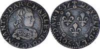 FRENCH STATES Double Tournois Coin, Copper -