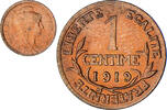 France Centime Coin, Dupuis, Paris, Bronze, KM:840 -