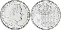 Monaco Franc Coin, Rainier III, Nickel, KM:140 -