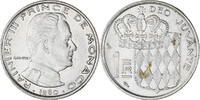 Monaco Franc Coin, Rainier III, Nickel, KM:140 -