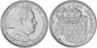 Monaco 1/2 Franc Coin, Rainier III, Nickel, KM:145 -