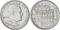Monaco 1/2 Franc Coin, Rainier III, Nickel, KM:145 -