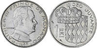 Monaco Franc Coin, Rainier III, Nickel, KM:140, Gadoury:MC 150 -