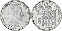 Monaco Franc Coin, Rainier III, Nickel, KM:140, Gadoury:MC -