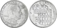 Monaco Franc Coin, Rainier III, Nickel, KM:140, Gadoury:MC -