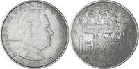 Monaco Franc Coin, Rainier III, Nickel, KM:140, Gadoury:MC -