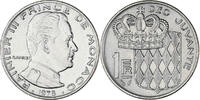 Monaco Franc Coin, Rainier III, Nickel, KM:140, Gadoury:MC -