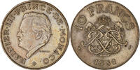 Monaco 10 Francs Coin, Rainier III, Copper-Nickel-Aluminum -