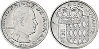 Monaco Franc Coin, Rainier III, Nickel, KM:140, Gadoury:MC 150 -