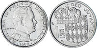 Monaco Franc Rainier III, Nickel, KM:140, Gadoury:MC 150 -