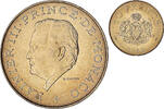 Monaco 10 Francs Rainier III, Copper-Nickel-Aluminum, KM:154 -