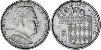 Monaco Franc Rainier III, Nickel, KM:140, Gadoury:MC 150 -