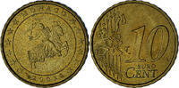 Monaco 10 Euro Cent Rainier III, Paris, Brass, Gadoury:MC175 -