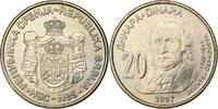 Serbia 20 Dinara Copper-Nickel-Zinc, KM:47 -