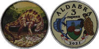 Seychelles 3 rupees Aldabra, Steel -