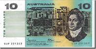 Australia 10 Dollars Banknote -