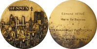 Frankreich Medaille Mairie de Rennes, Bronze, Pichard, SS+ -
