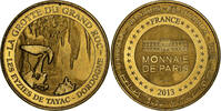 France betaalpenning 24/ Grotte du Grand Roc, Copper-nickel Aluminium, MDP -