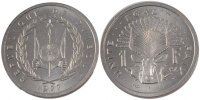 Djibouti Franc Coin, Aluminium, KM:E1 -
