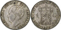 Netherlands Gulden Wilhelmina I, Silver, KM:161.1 -