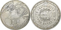 France 10 Euro Réunion, Paris, Silver, Gadoury:EU514 -