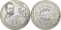 France 10 Euro Franche-Comté, Paris, Silver, Gadoury:EU514 -
