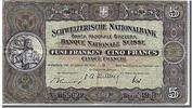 Switzerland 5 Franken Banknote, 1959-02-22 -